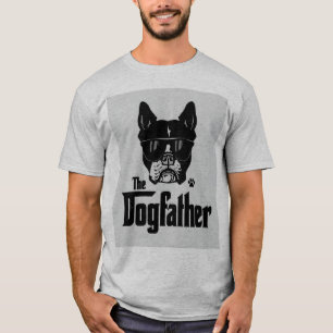 Le t-shirt DogFather. T-shirt Chien cool.