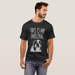 Le T-shirt drôle de bouledogue anglais ceci est