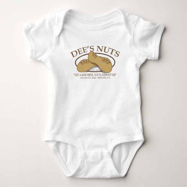 Le T-shirt drôle Nuts de Dee (Devant)