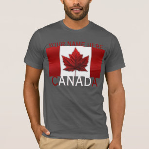 Le T-shirt du Canada a personnalisé le SM -