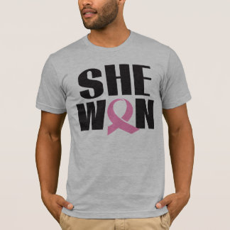 Le T-shirt du cancer du sein des hommes ELLE A
