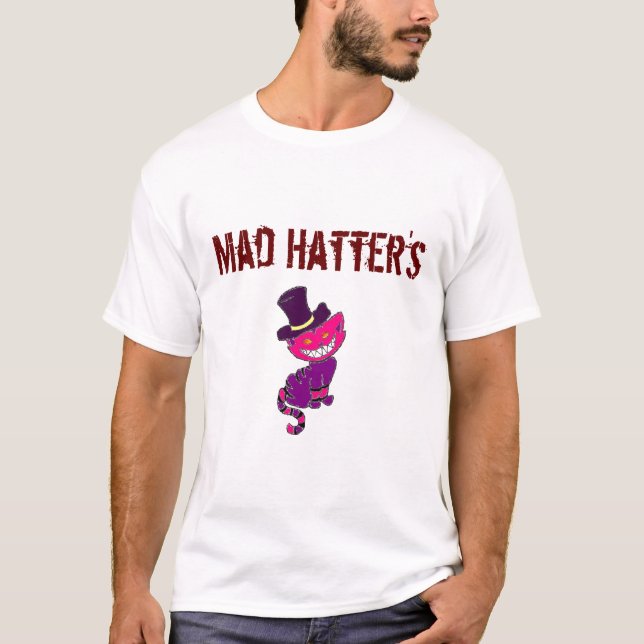 Le T-shirt du chapelier fou des hommes (Devant)