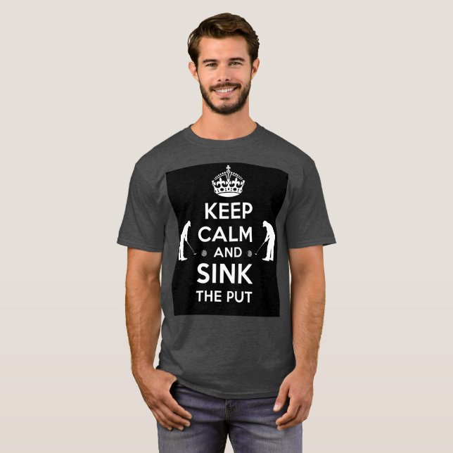 Le T-shirt du golfeur (Devant entier)