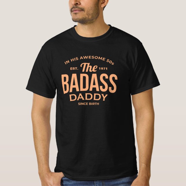 Le T-shirt du papa Badass (Devant)