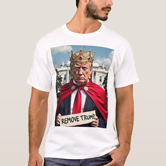Le T-shirt du roi Trump (Devant)