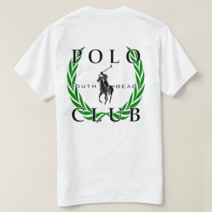 Le T-shirt du sud des hommes de club de polo de