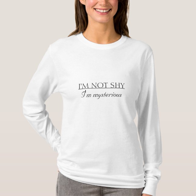Le T-shirt du timide (Devant)