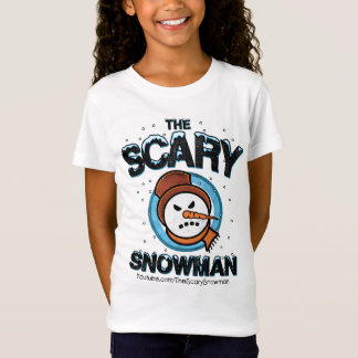 Le T-shirt effrayant de bonhomme de neige