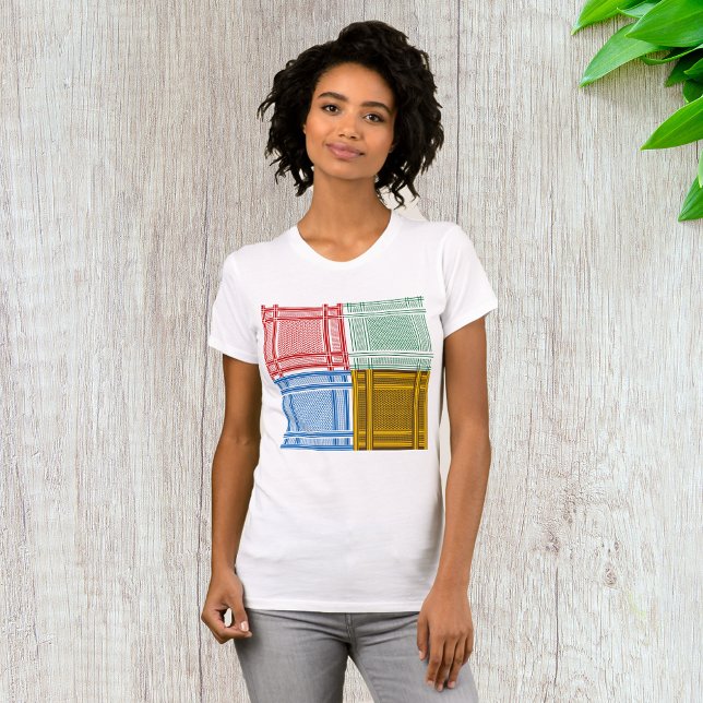Le T-shirt féminin de la chemagh arabe (Créateur téléchargé)
