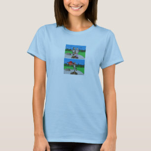 Le T-shirt féminin débutant/robot