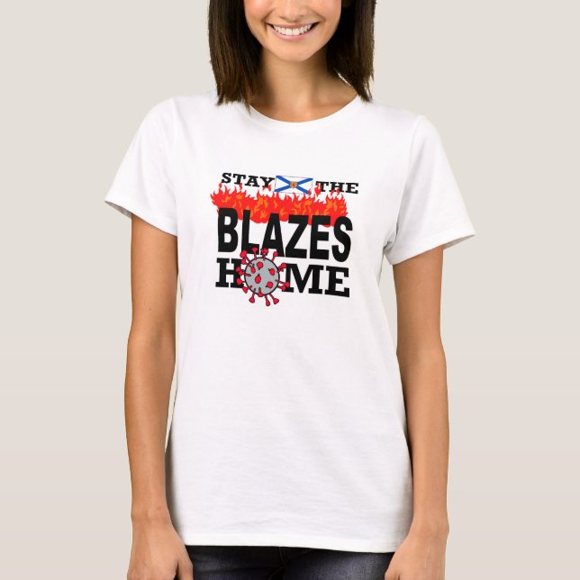 Le T-shirt féminin des Blazes (Devant)