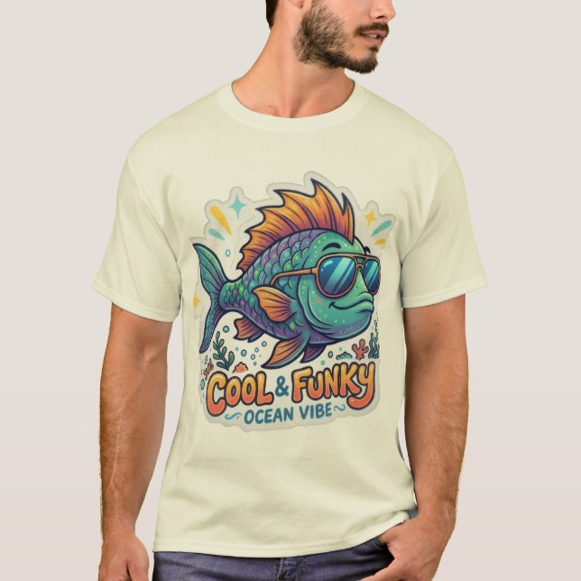 Le T-Shirt Fin-tastique Shadester (Devant)