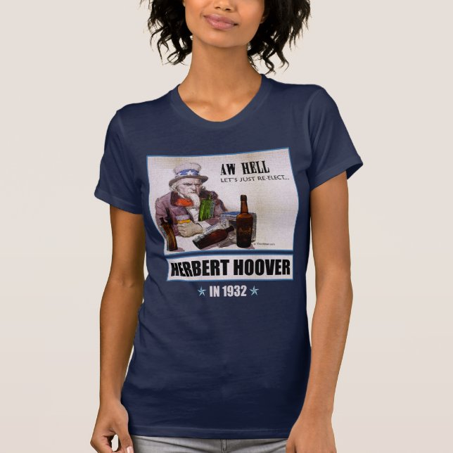 Le T-shirt foncé des femmes de campagne de Herbert (Devant)