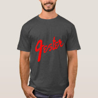 Le T-shirt foncé des hommes de logo de farceur