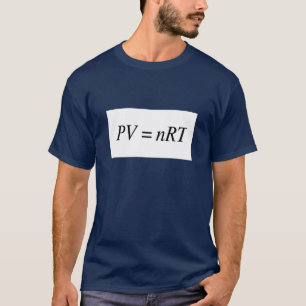 Le T-shirt foncé des hommes de loi de gaz parfait