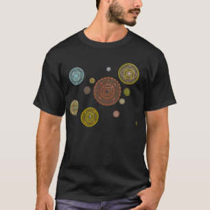 Le T-shirt foncé des hommes de zodiaque