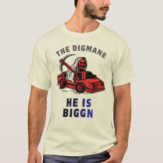 LE T-SHIRT GRAPHIQUE DIGGMAN - IL EST DRÔLE ET IMP