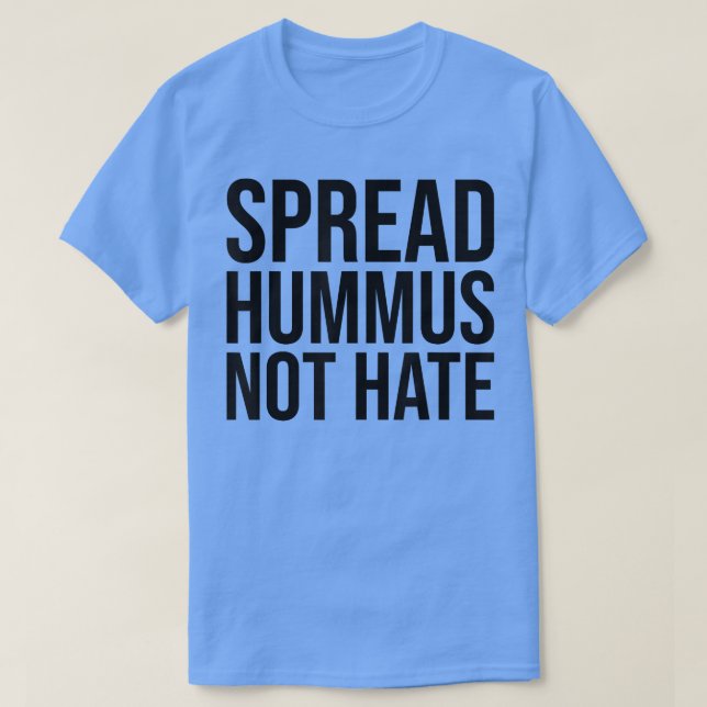 Le T-shirt Hummus ne déteste pas (Design devant)