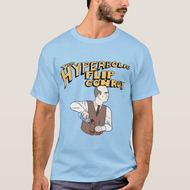 Le T-shirt hyperbolique de Conroy de secousse (Devant)