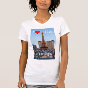Le T-shirt I Love Paris à Las Vegas