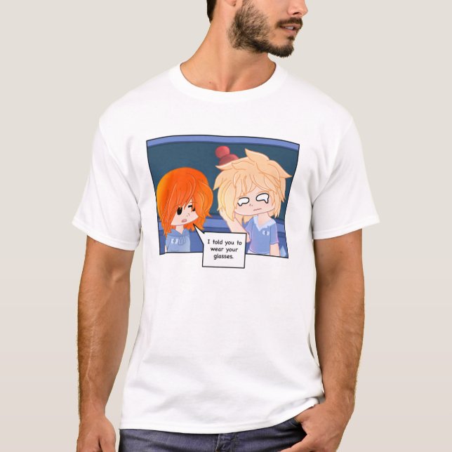 Le T-shirt "Je Vous Ai Dit De Porter Vos Lunettes" (Devant)