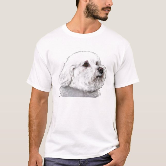 Le T-shirt latéral sensible de Bizou (Devant)