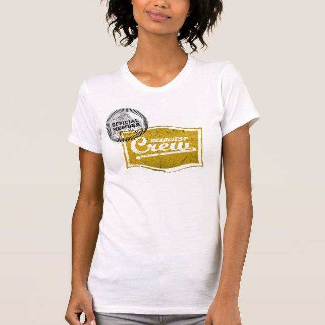 Le T-shirt le plus mortel de membre d'équipage (Devant)