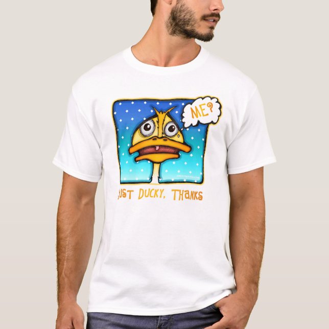 Le T-shirt léger des hommes - juste mercis MIGNONS (Devant)