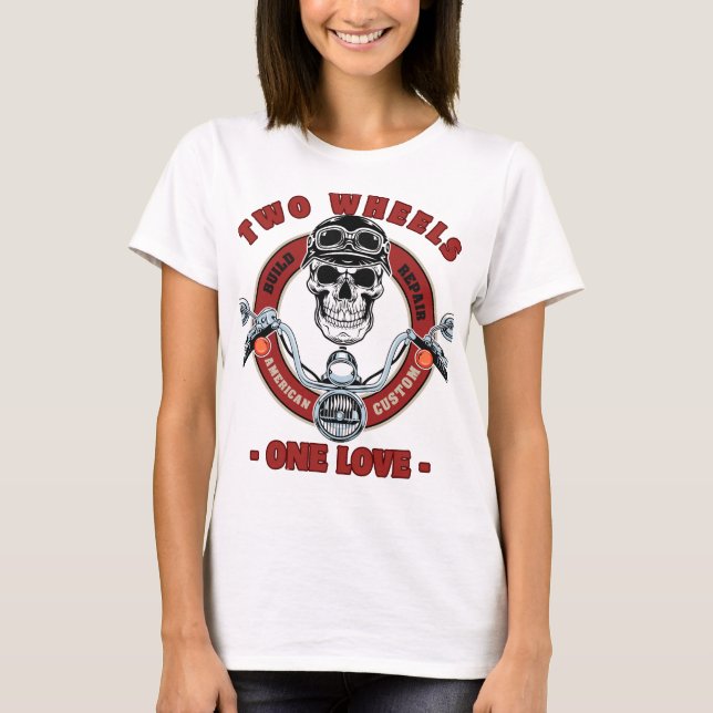 Le T-Shirt Les Roues, Un Amour (Devant)