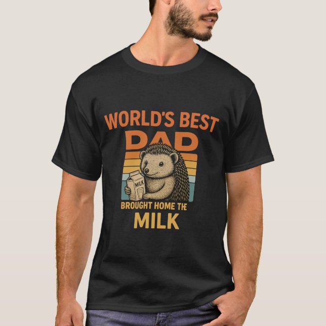Le T-shirt meilleur papa de Funny World - Joli Hér (Devant)