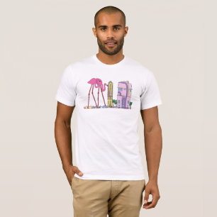 Le T-shirt MIAMI, FL (MIA) des hommes