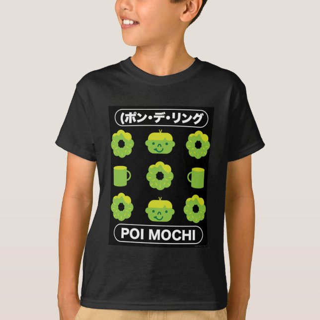 Le T-Shirt Mochi Donuts Poi Mochi Et Café (Devant)