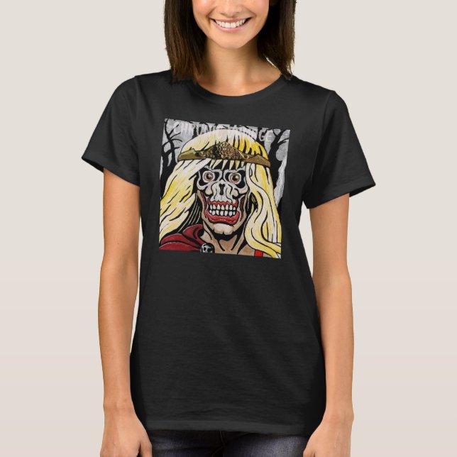 Le T-shirt mort mauvais de la fille 2 (Devant)