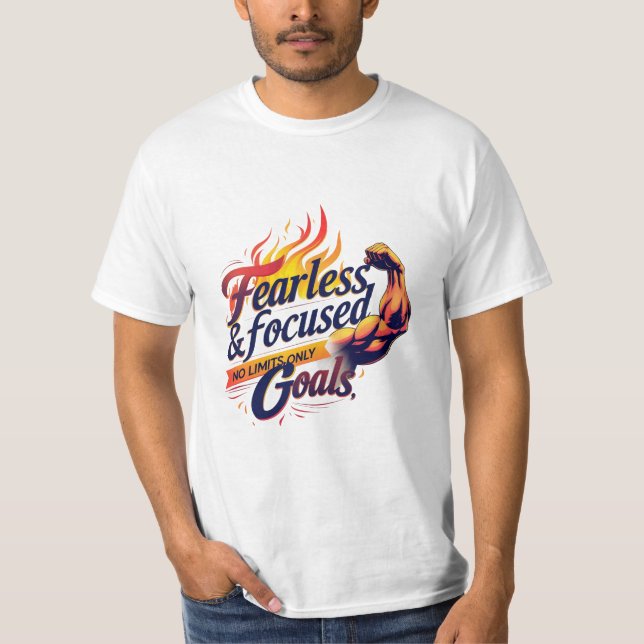 Le T-shirt motivant des hommes (Devant)