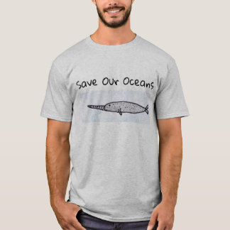 Le T-shirt narwhal des hommes
