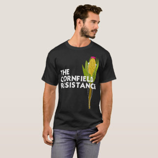 Le T-shirt noir masculin, la résistance aux champs
