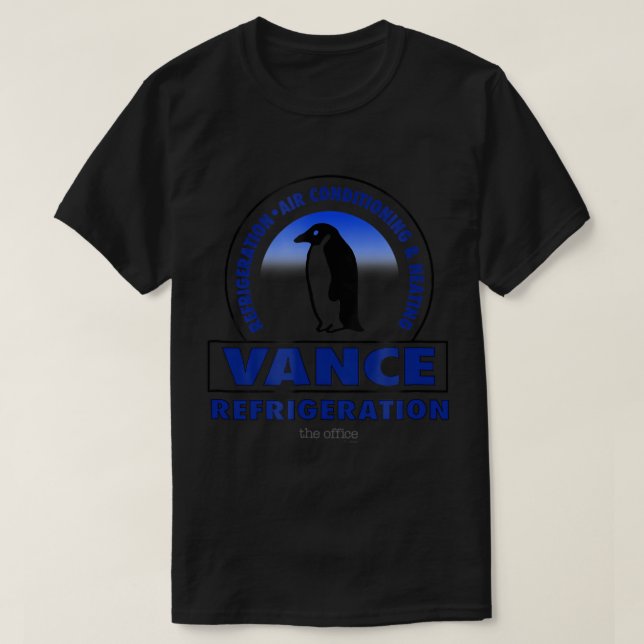 Le T-shirt Office Vance Réfrigération Bob Vance (Design devant)