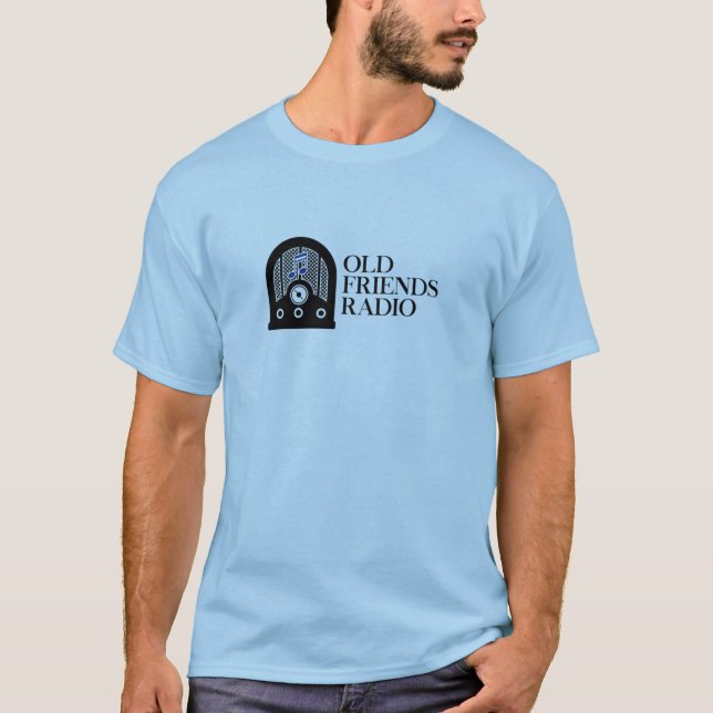 Le T-shirt officiel Blue Old Friends Radio Homme (Devant)