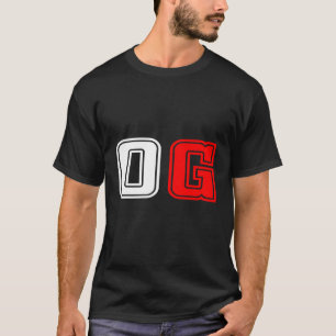 Le T-Shirt Og Original Gangsta Fier Vintage Og G