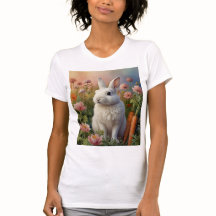 Le T-shirt Patch Bunny & Carottes Blossom