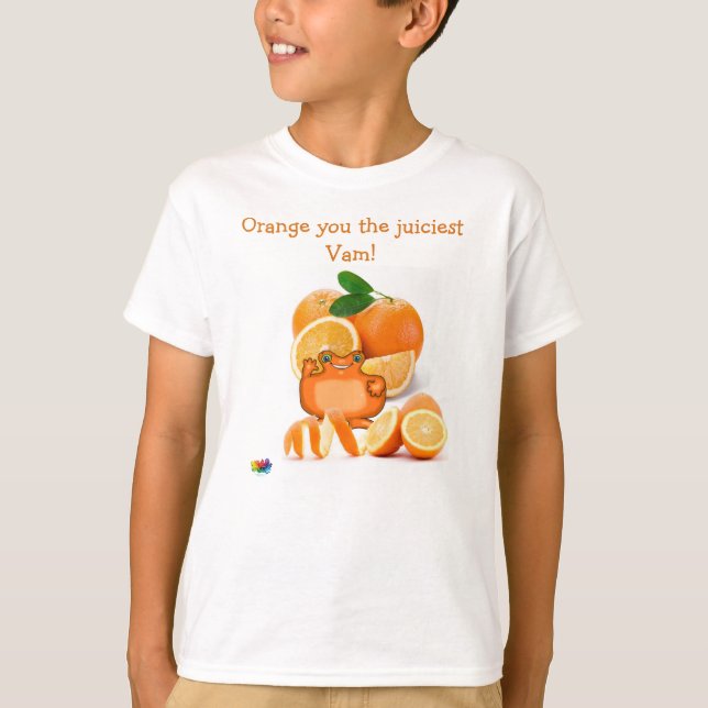 Le T-shirt Planet PODZ™ "Orange you the Juiciest" (Devant)