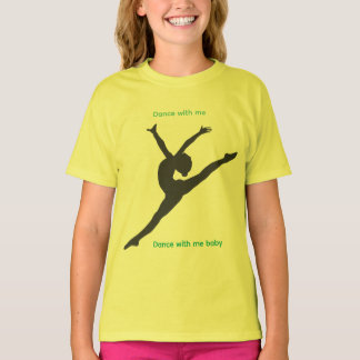 Le T-Shirt Playground avec danseur en chartreuse