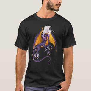 Le T-shirt pourpre de dragon