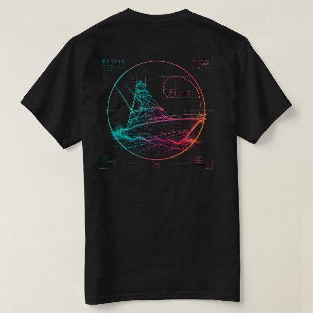 Le T-Shirt Pursuit Blueprint (Design dos)