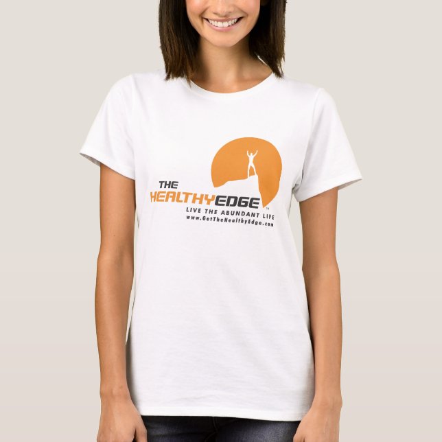 Le T-shirt Ringer de bord sain (Devant)