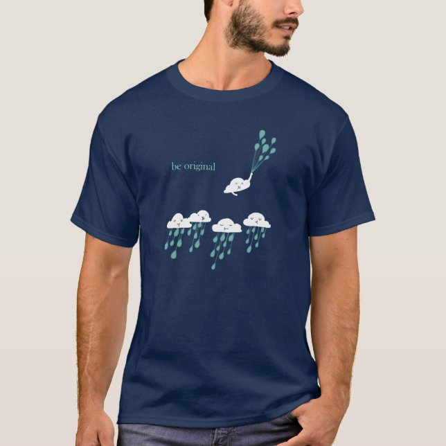 Le T-shirt "soit original " (Devant)
