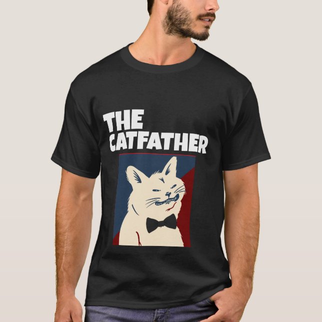 LE T-SHIRT T-SHIRTS PÈRE LE CHAT (Devant)