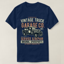 Le T-shirt vintage des hommes de camion