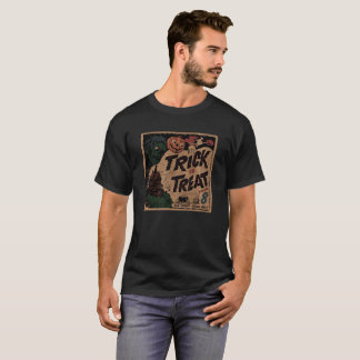 Le T-shirt vintage des hommes d'image de Halloween