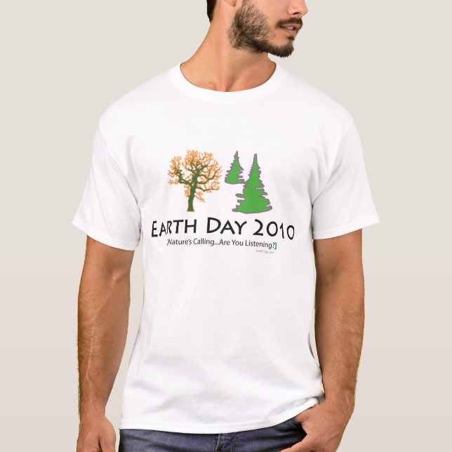 le T-shirts de l'enfant du jour de la terre 2010 (Devant)